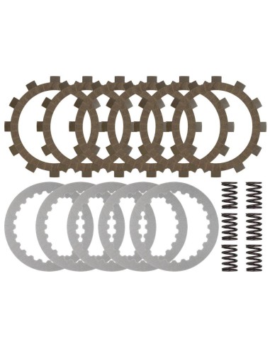 PSYCHIC TARCZE, PRZEKŁADKI I SPRĘŻYNY SPRZĘGŁOWE (KOMPLET RACING) KTM SX 65 '98-'08, XC 65 '08, SX 60 '98-'00