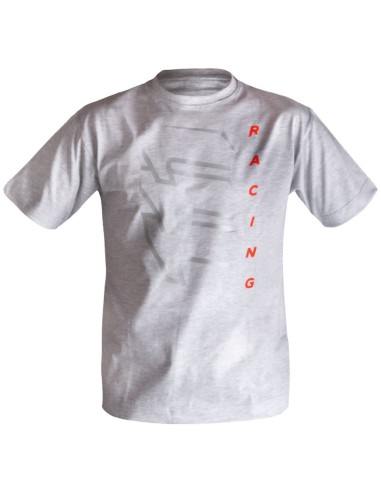 111 RACING T-SHIRT VERTICAL KOLOR SZARY ROZMIAR M