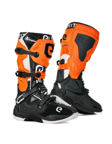 WYPRZEDAŻ ELEVEIT BUTY CROSS/ENDURO X-LEGEND BLACK/ORANGE/WHITE KOLOR CZARNY/POMARAŃCZOWY/CZARNY ROZMIAR 43 STARA CENA 1999,-