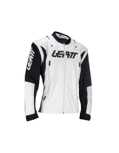 LEATT NOWOŚĆ KURTKA MOTO 4.5 LITE JACKET FORGE KOLOR CZARNY/SZARY ROZMIAR L