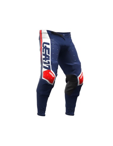 LEATT NOWOŚĆ SPODNIE MOTO 4.5 PANTS ROYAL KOLOR GRANATOWY/CZERWONY/BIAŁY ROZMIAR XL