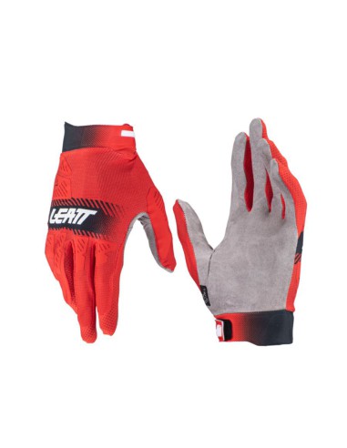 LEATT NOWOŚĆ RĘKAWICE MOTO 2.5 X-FLOW GLOVE RED KOLOR CZERWONY/CZARNY ROZMIAR M