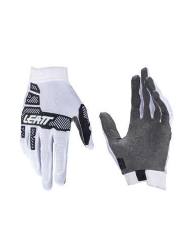 LEATT NOWOŚĆ RĘKAWICE MOTO 1.5 GRIPR GLOVE WHITE KOLOR BIAŁY/CZARNY ROZMIAR M