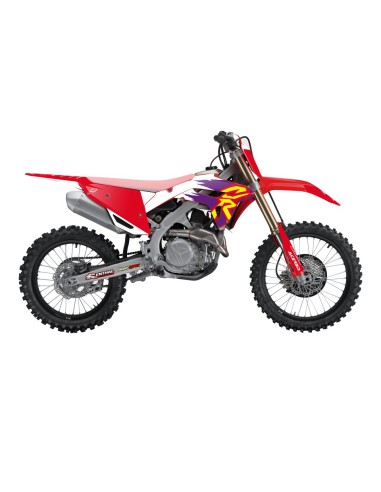 BLACKBIRD KOMPLET NAKLEJEK (OKLEIN) HONDA CRF 250R '22-'24, CRF 450R '21-'24 RETRO