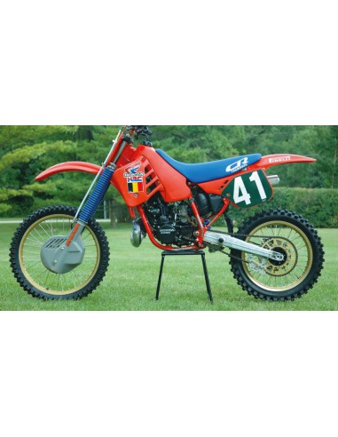 BLACKBIRD KOMPLET NAKLEJEK (OKLEIN) HONDA CR 125 '87-'88 REPLICA TEAM HONDA