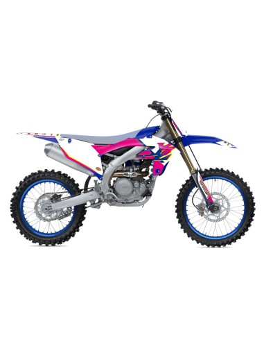 BLACKBIRD KOMPLET NAKLEJEK (OKLEIN) YAMAHA YZ 250F '23-'24 YZ 450F '23-'24 RETRO