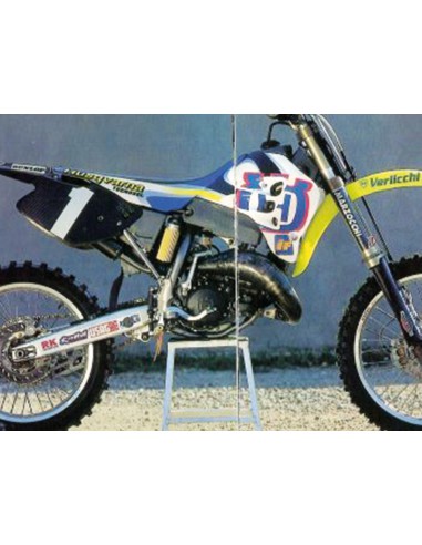 BLACKBIRD KOMPLET NAKLEJEK (OKLEIN) HUSQVARNA CR/WR 125/250 '98-'99 REPLICA TEAM HUSQVARNA MADDII 1998