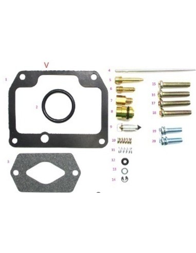 BEARING WORX ZESTAW NAPRAWCZY GAŹNIKA SUZUKI RM 80 '86-'95 (26-1115)