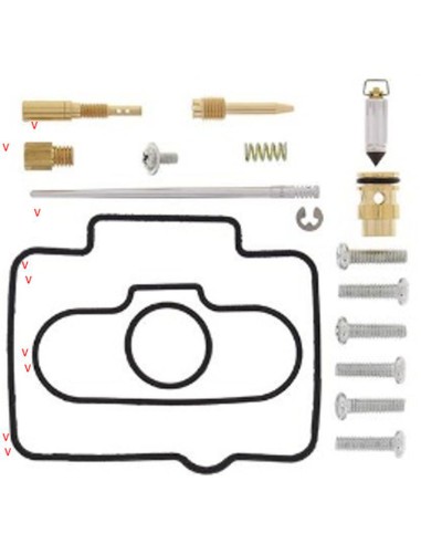 BEARING WORX ZESTAW NAPRAWCZY GAŹNIKA HONDA CR 125R '01, (26-1184)