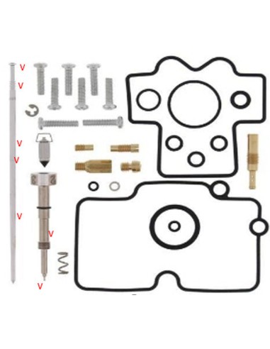 BEARING WORX ZESTAW NAPRAWCZY GAŹNIKA HONDA CRF 250R '08, (26-1442)