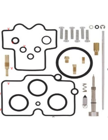 BEARING WORX ZESTAW NAPRAWCZY GAŹNIKA HONDA CRF 450X '05-'06 (26-1470)