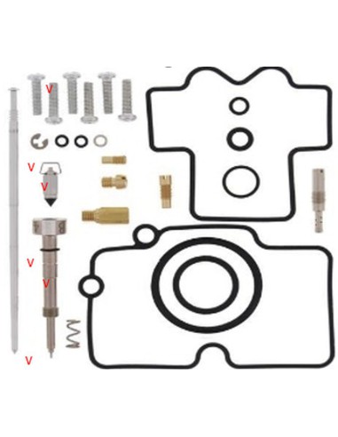 BEARING WORX ZESTAW NAPRAWCZY GAŹNIKA HONDA CRF 150R/RB '07, (26-1474)