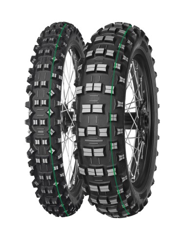 MITAS OPONA 120/90-18 TERRA FORCE-EF SUPER LIGHT 65M TT TYŁ (ZIELONY PASEK) DOT 23-44/2023 (460075) ZAMIENNIK:70000194