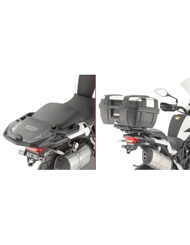 GIVI STELAŻ KUFRA CENTRALNEGO MONOLOCK (BEZ PŁYTY) - BENELLI TRK 502 X (20) (KR8711)