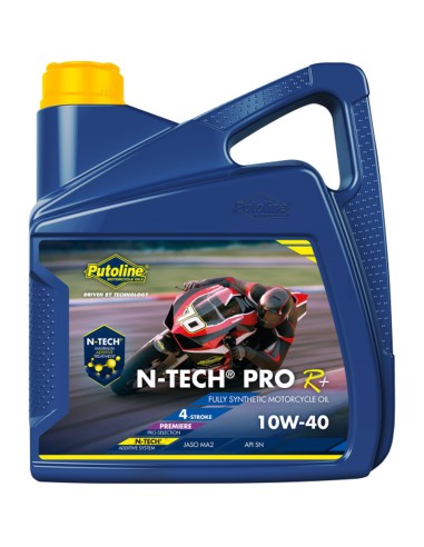 PUTOLINE OLEJ SILNIKOWY 4T 100% SYNTETYK N-TECH® PRO R+ 10W40 4L (AKC)