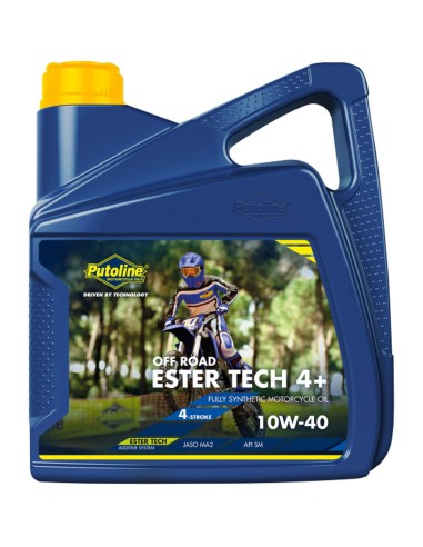 PUTOLINE OLEJ SILNIKOWY 4T ESTER TECH OFF ROAD 4+ 10W40 4L (AKC)