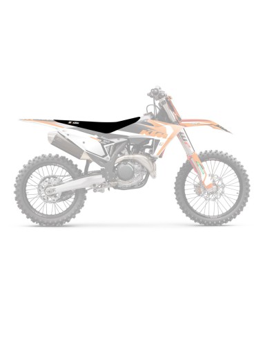 BLACKBIRD POKROWIEC / POSZYCIE NA SIEDZENIE KTM SX/SXF 125/250/350/450 '23-'24, EXC/EXCF '24 ZEBRA