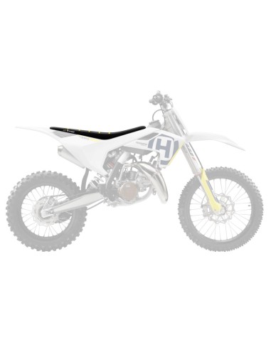 BLACKBIRD POKROWIEC / POSZYCIE NA SIEDZENIE HUSQVARNA TC 85 '18-'23 ZEBRA KOLOR ŻÓŁTY CZARNY