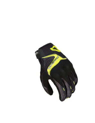 MACNA WYPRZEDAŻ RĘKAWICE OCTAR MOTORCYCLE GLOVES BLACK/FLUO YELLOW KOLOR CZARNY/ŻÓŁTY FLUO ROZMIAR M