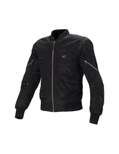 MACNA WYPRZEDAŻ KURTKA BASTIC AIR MOTORCYCLE JACKET BLACK KOLOR CZARNY ROZMIAR L