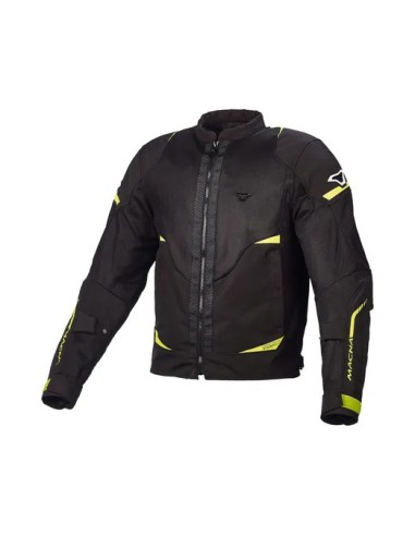 MACNA WYPRZEDAŻ KURTKA (MESH I WYPINANY RAINTEX) HURRACAGE MOTORCYCLE JACKET BLACK KOLOR CZARNY ROZMIAR L