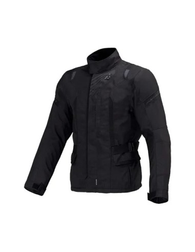 MACNA WYPRZEDAŻ KURTKA ESSENTIAL RL MOTOTCYCLE JACKET BLACK KOLOR CZARNY ROZMIAR L