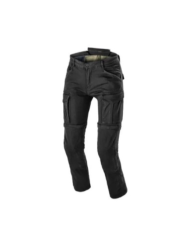 MACNA WYPRZEDAŻ SPODNIE JEANSOWE ARRIVAL MOTORCYCLE JEANS BLACK KOLOR CZARNY ROZMIAR 34