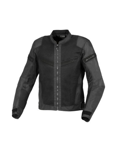 MACNA WYPRZEDAŻ KURTKA VELOTURA MOTORCYCLE JACKET BLACK KOLOR CZARNY ROZMIAR M