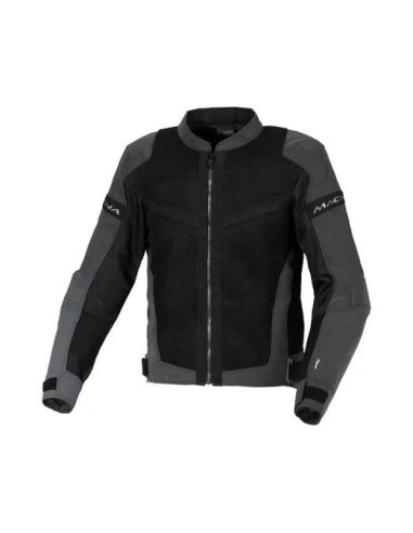 MACNA WYPRZEDAŻ KURTKA VELOTURA NIGHT EYE MOTORCYCLE JACKET BLACK KOLOR CZARNY ROZMIAR L