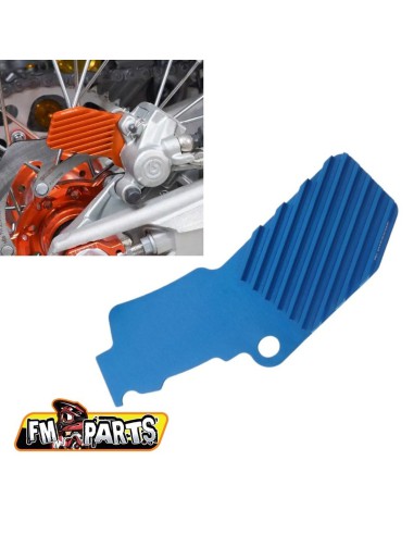 FM-PARTS RADIATOR (CHŁODNICA) TYLNEGO ZACISKU KTM '08-'22 HUSQVARNA '08-'22 KOLOR NIEBIESKI