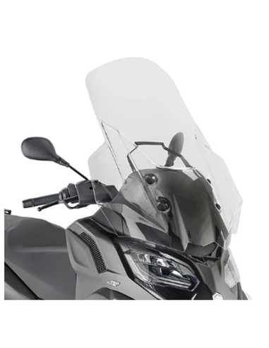 KAPPA SZYBA PIAGGIO MP3 HPE 400/400 SPORT/530 EXCLUSIVE '22, 71,5 X 65 CM (WYS. X SZER.) PRZEZROCZYSTA