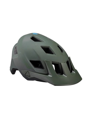 LEATT NOWOŚĆ KASK ROWEROWY MTB ALLMTN 1.0 V24 HELMET SPINACH KOLOR ZIELONY ROZMIAR M (55-59 cm)