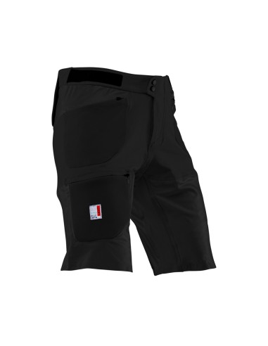 LEATT NOWOŚĆ SPODENKI ROWEROWE MTB ALLMTN 3.0 SHORTS BLACK KOLOR CZARNY ROZMIAR M