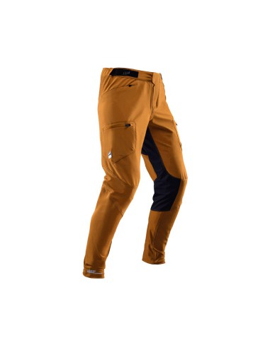 LEATT NOWOŚĆ SPODNIE ROWEROWE MTB ENDURO 3.0 PANT PEANUT KOLOR BRĄZOWY ROZMIAR M