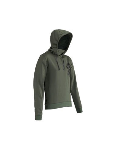 LEATT NOWOŚĆ BLUZA ROWEROWA MTB GRAVITY 3.0 HOODIE SPINACH KOLOR ZIELONY ROZMIAR L