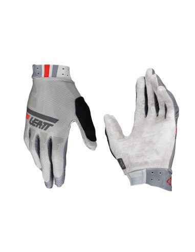 LEATT NOWOŚĆ RĘKAWICE ROWEROWE MTB 3.0 X-FLOW GLOVE GRANITE KOLOR SZARY ROZMIAR M