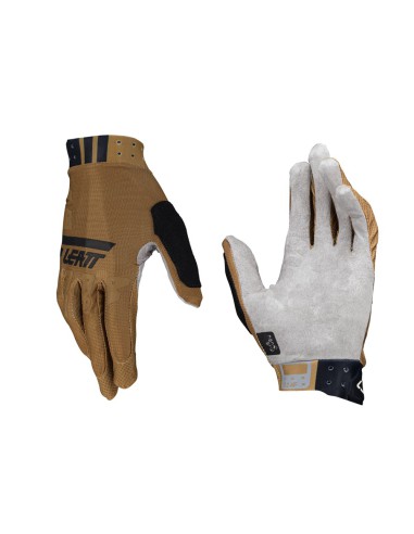 LEATT NOWOŚĆ RĘKAWICE ROWEROWE MTB 3.0 X-FLOW GLOVE PEANUT KOLOR BRĄZOWY ROZMIAR M