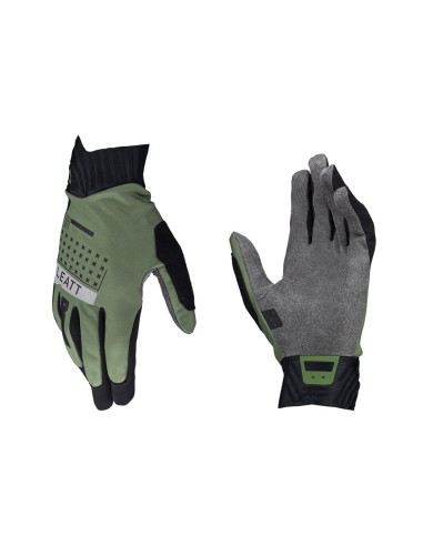 LEATT NOWOŚĆ RĘKAWICE ROWEROWE MTB 2.0 WINDBLOCK GLOVE SPINACH KOLOR ZIELONY/CZARNY ROZMIAR M