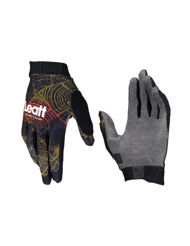 LEATT NOWOŚĆ RĘKAWICE ROWEROWE MTB 1.0 GRIPR GLOVE TIMBER KOLOR BRĄZOWY/CZARNY ROZMIAR S