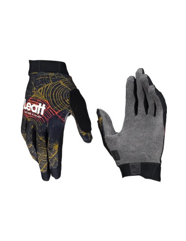 LEATT NOWOŚĆ RĘKAWICE ROWEROWE MTB 1.0 GRIPR GLOVE TIMBER KOLOR BRĄZOWY/CZARNY ROZMIAR M