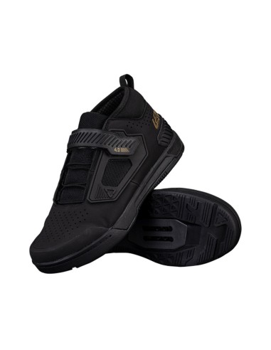 LEATT NOWOŚĆ BUTY ROWEROWE CLIP 4.0 (SPD) SHOE BLACK KOLOR CZARNY ROZMIAR 43 / 27 cm