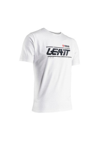 LEATT NOWOŚĆ KOSZULKA CORE T-SHIRT STEEL KOLOR BIAŁY ROZMIAR S (CASUAL)