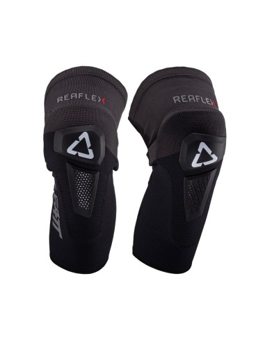 LEATT NOWOŚĆ NAKOLANNIKI OCHRANIACZE KOLAN REAFLEX HYBRID KNEE GUARD BLACK KOLOR CZARNY ROZMIAR M