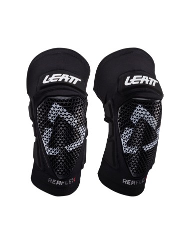 LEATT NOWOŚĆ NAKOLANNIKI OCHRANIACZE KOLAN REAFLEX PRO KNEE GUARD BLACK KOLOR CZARNY ROZMIAR S