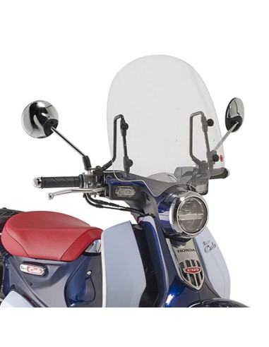 KAPPA SZYBA HONDA SUPER CUB C 125 '18-'22 (38,5 X 40CM) PRZEZROCZYSTA