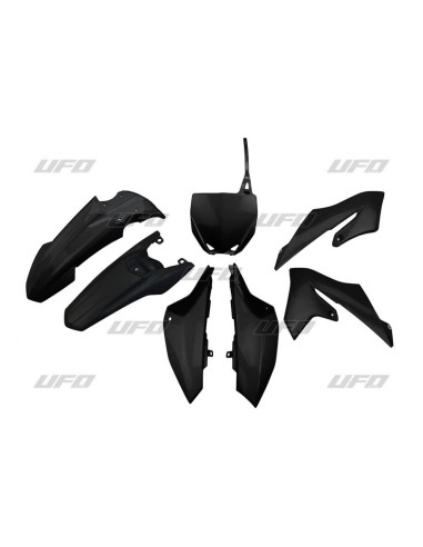 UFO KOMPLET PLASTIKÓW YAMAHA YZ 65 '19-'24, KOLOR CZARNY (YA322E001)