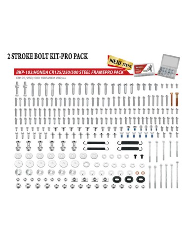 ACCEL KOMPLET ŚRUB PRO PACK FACTORY 2T (DUŻY) HONDA CR 125/250/500 '85-'01