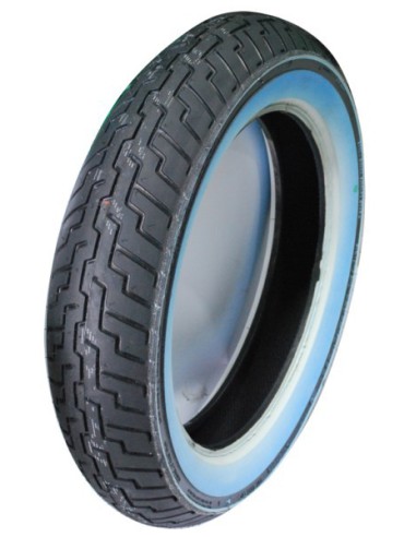 DUNLOP OPONA 130/90-16 D404 67H TT PRZÓD WWW BIAŁY BOK DOT 11-50/2023