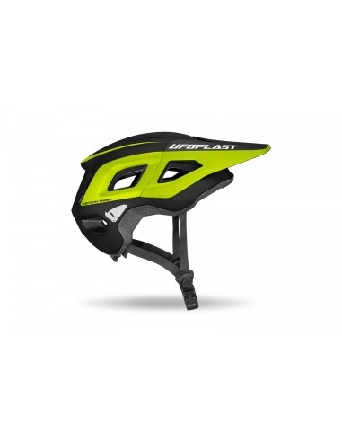 UFO KASK ROWEROWY MTB / E-BIKE DEFCON-THREE KOLOR CZARNY/ŻÓŁTY FLUO ROZMIAR XS/S/M - KOLEKCJA 2024