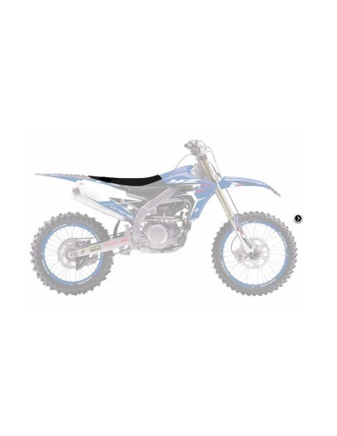 BLACKBIRD SIEDZENIE KOMPLETNE YAMAHA YZ 250F '19-'23, YZ 450F '18-'20, WR 250F '20-'23, WR 450F '19-'23 WYSOKIE (+15MM) KOLOR